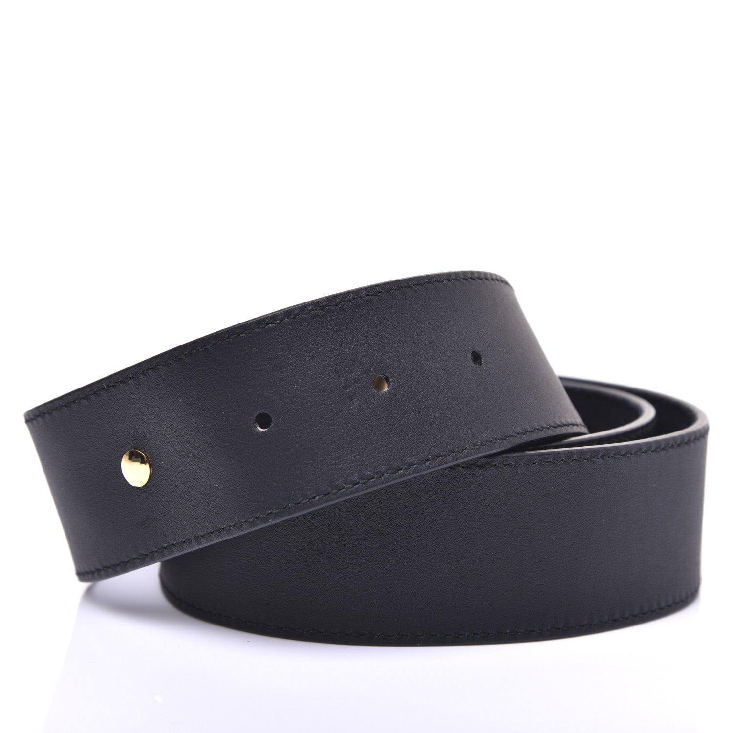Gucci Suede GG Marmont Clover Belt 100 40 Black 5 of 9