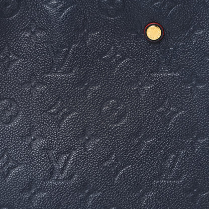 Louis Vuitton Empreinte Montaigne MM Marine Rouge 9 of 11