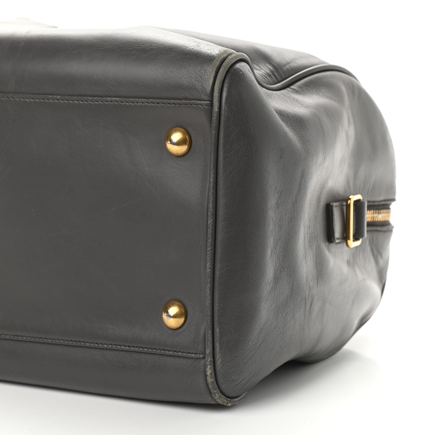 Saint Laurent Calfskin Classic Duffle 6 Earth 8 of 14