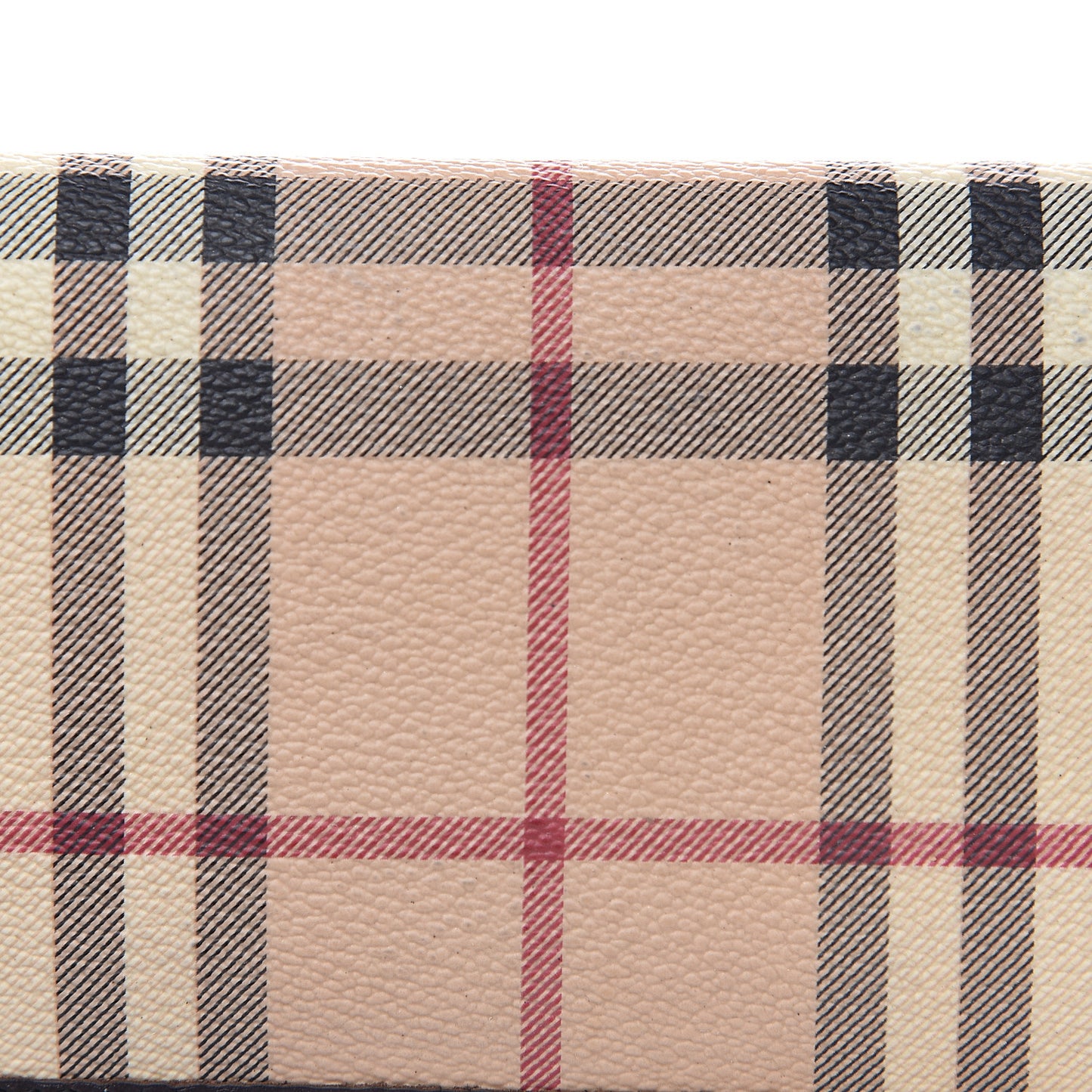 Haymarket Check Continental Wallet Chocolate