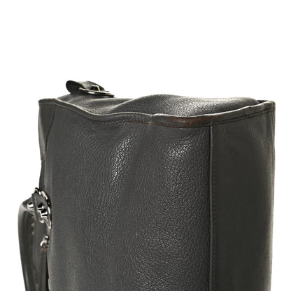 Balenciaga Chevre Silver Metallic Edge Hardware City Gris Acier 14 of 22
