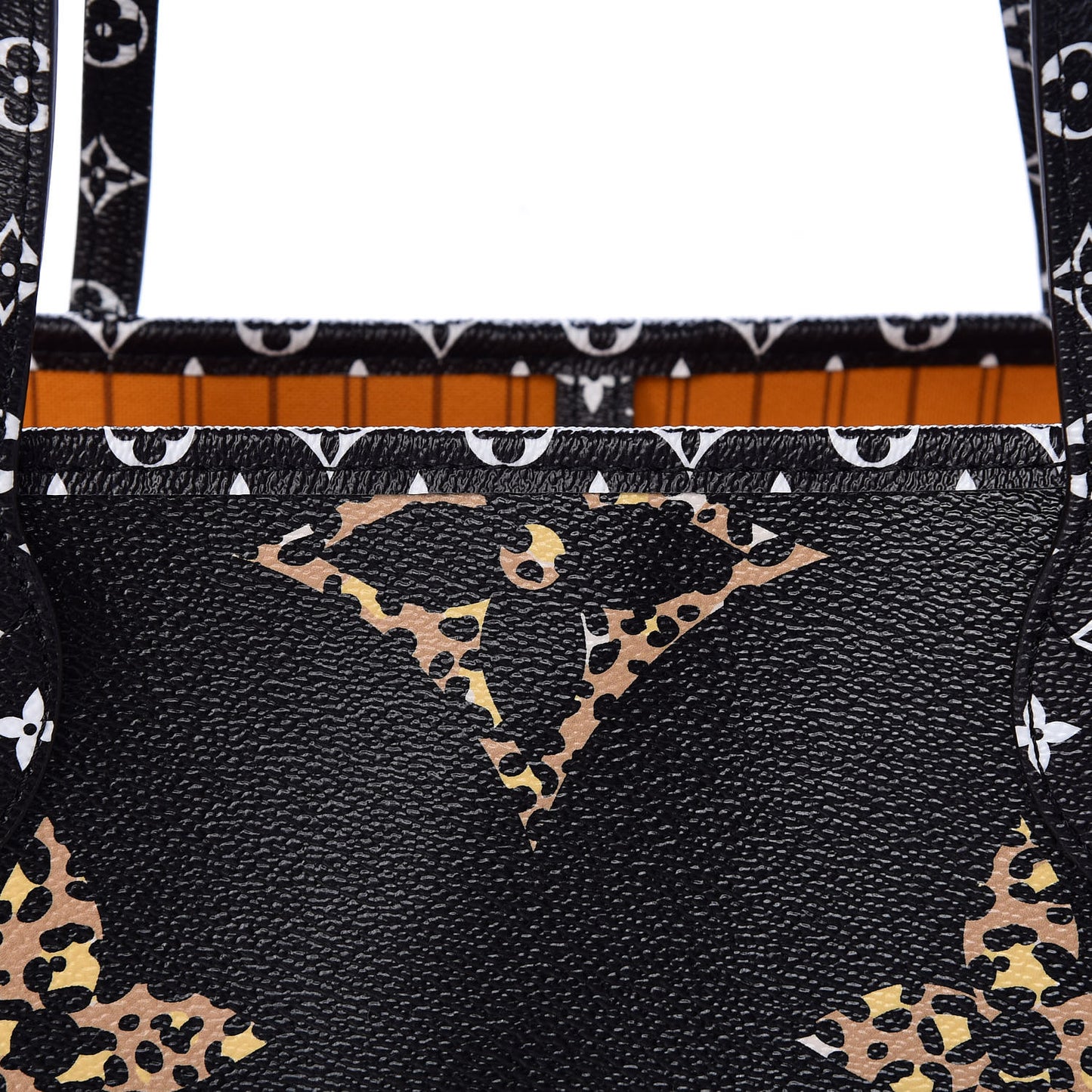 Monogram Giant Jungle Neverfull MM Black