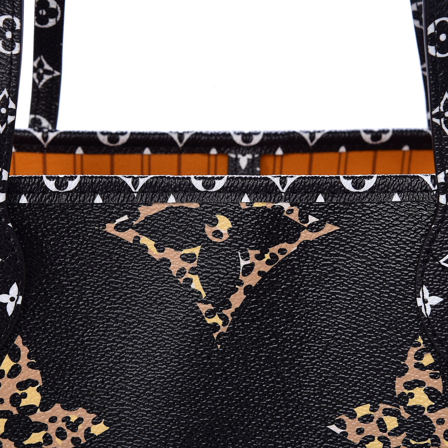 Louis Vuitton Monogram Giant Jungle Neverfull MM Black 10 of 10