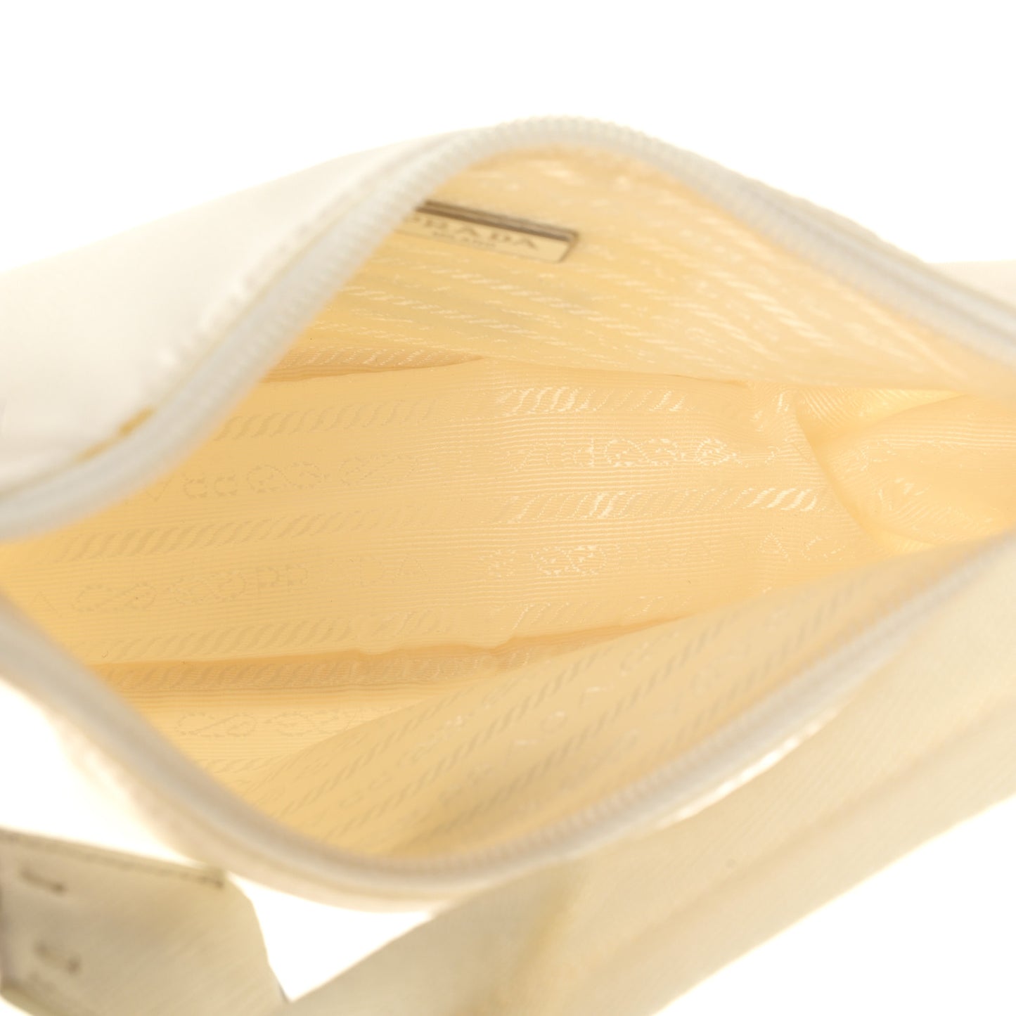 Tessuto Nylon Mini Re-Edition 2000 Bag White