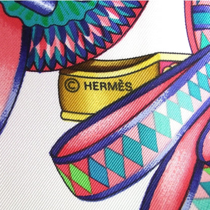 Hermes Silk Les Rubans Du Cheval Scarf 90 5 of 7