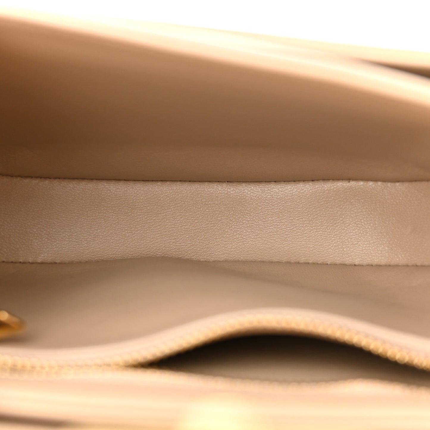 Shiny Calfskin Teen Besace Safari