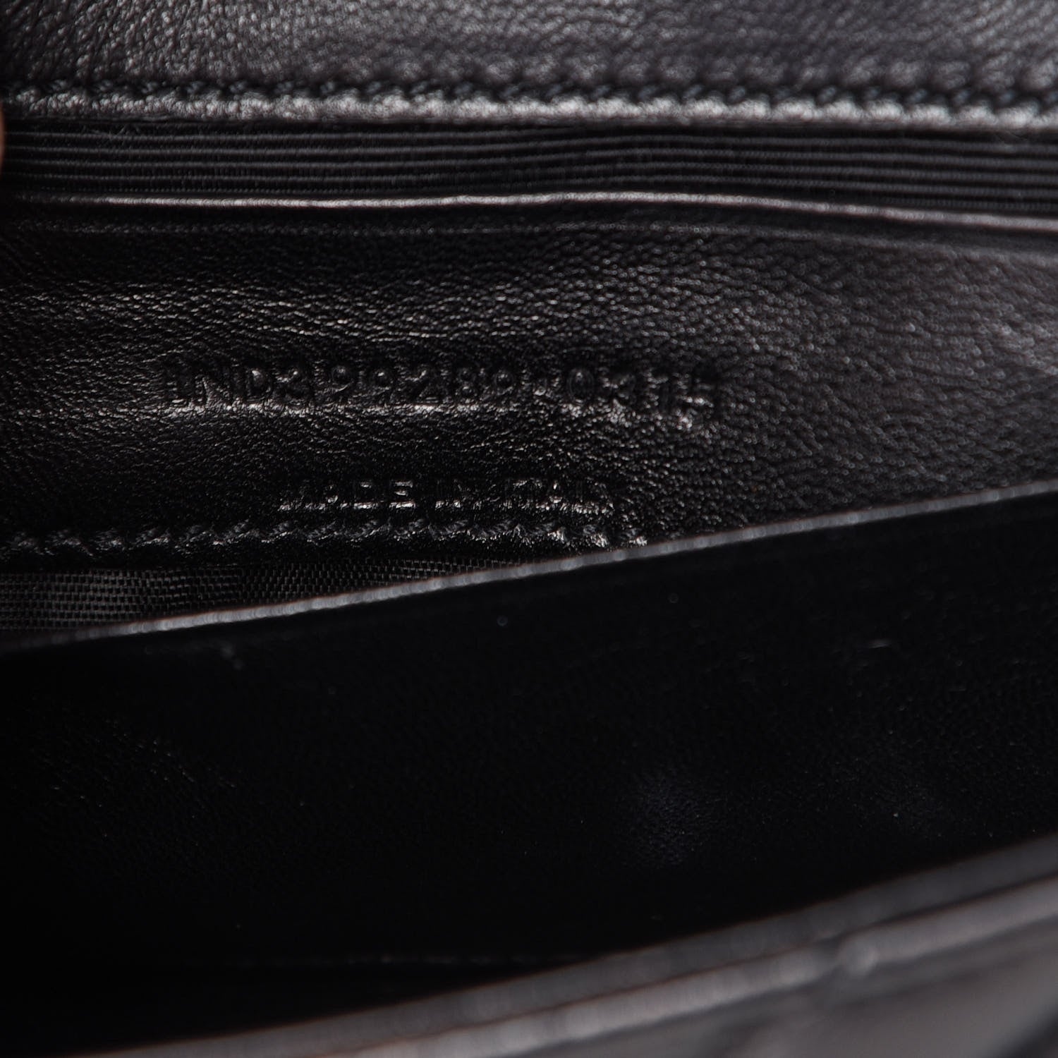 Saint Laurent Grained Calfskin Matelasse Chevron Monogram Classic Baby Chain Bag Black 7 of 15