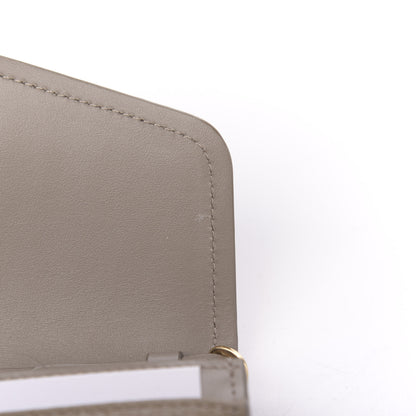 Chloe Grained Calfskin Aby Chain Wallet Motty Grey 16 of 22