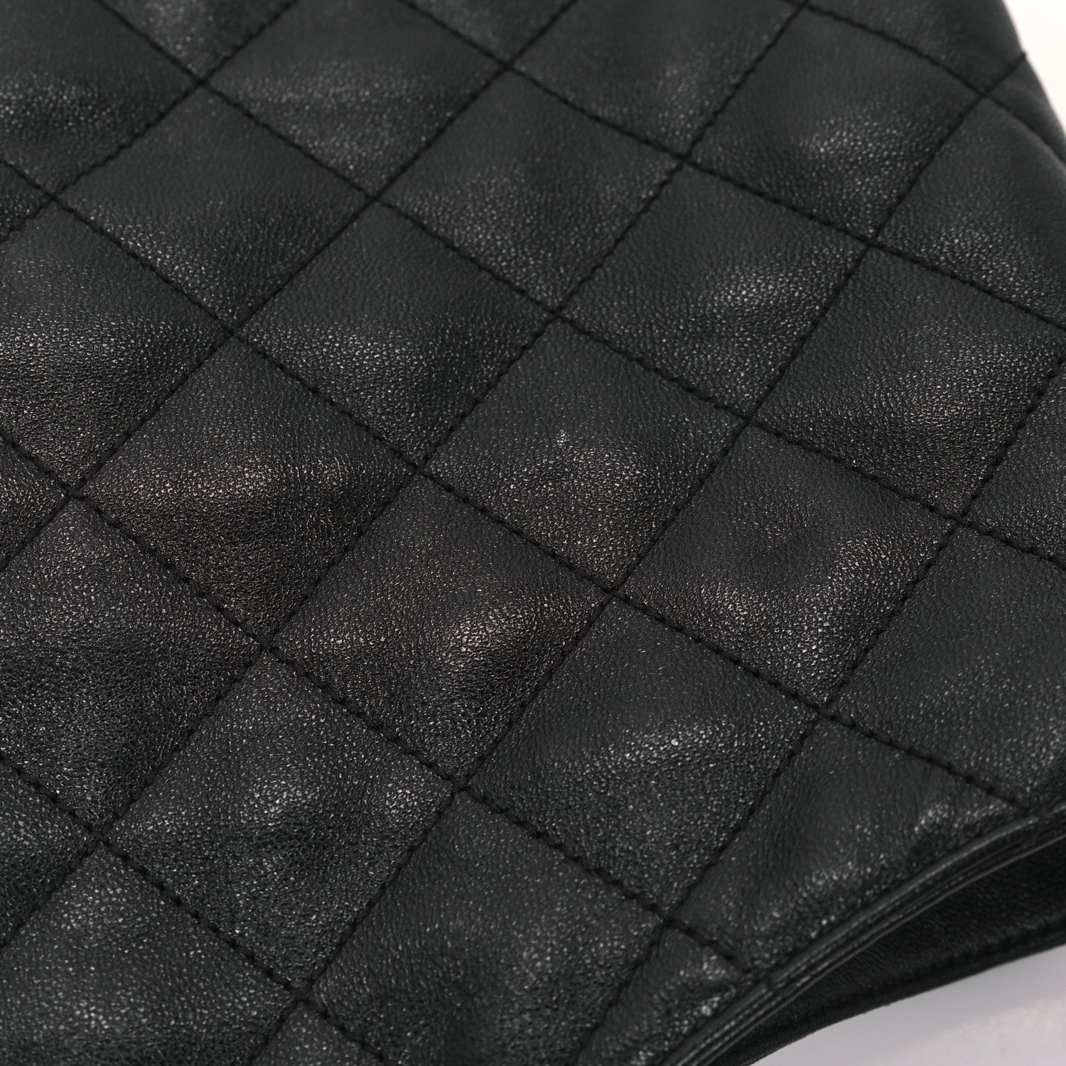 Saint Laurent Lambskin Quilted Maxi Icare Shopping Tote Black 11 of 12