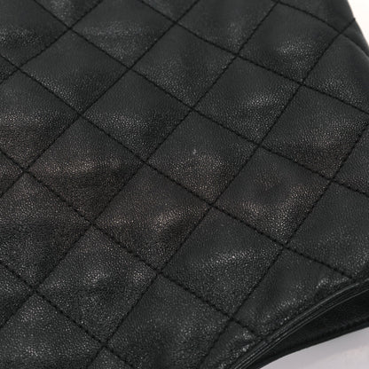 Saint Laurent Lambskin Quilted Maxi Icare Shopping Tote Black 11 of 12