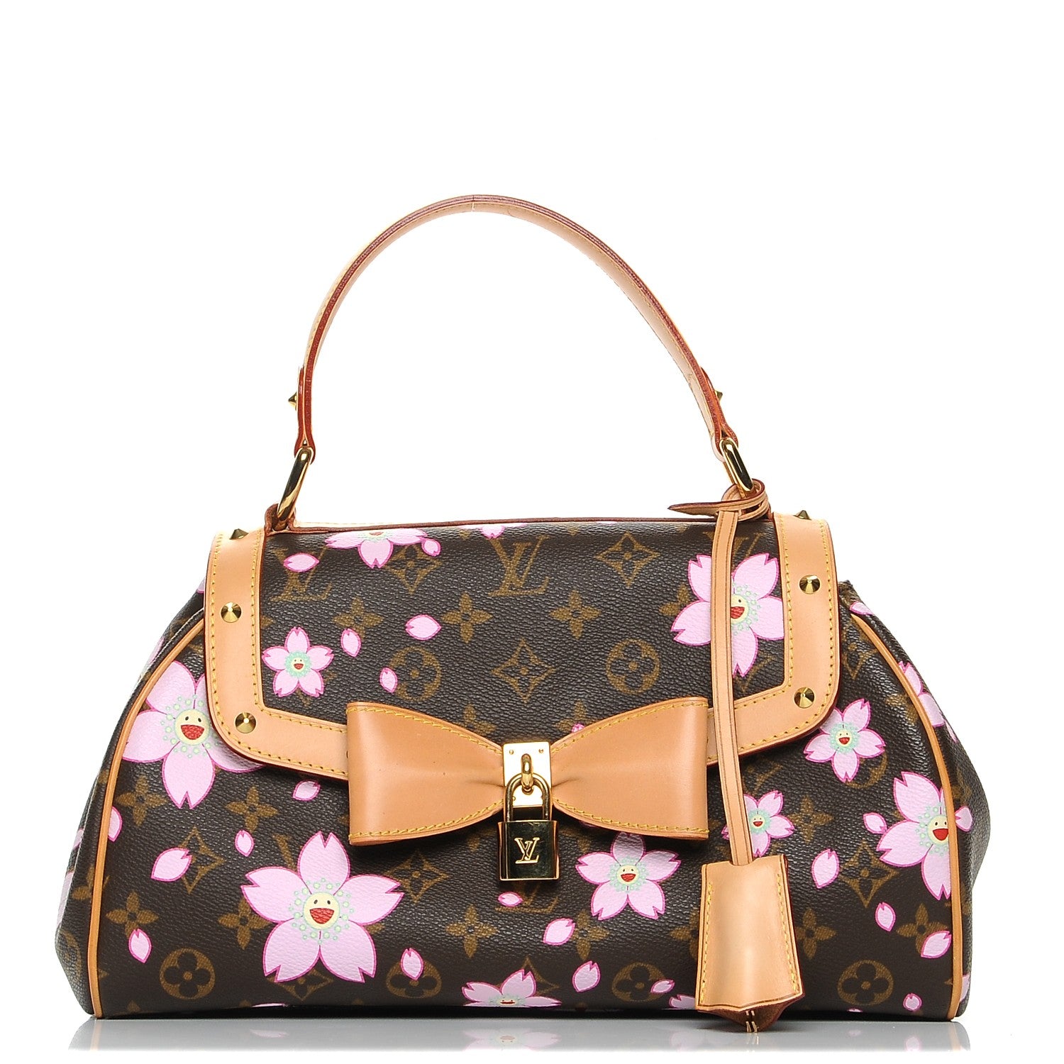 Louis Vuitton Monogram Cherry Blossom Sac Retro Bag Brown 1 of 7