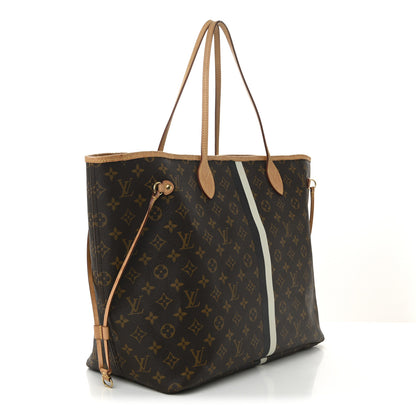 Louis Vuitton Monogram My LV Heritage Neverfull GM White Black 4 of 12
