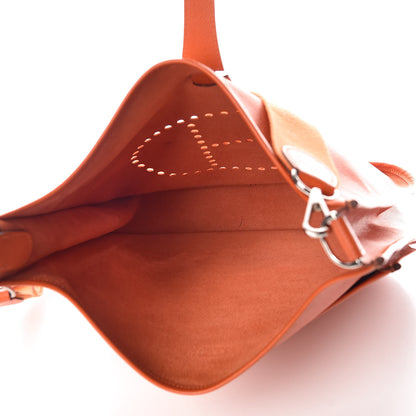 Hermes Epsom Evelyne III GM Orange 7 of 14