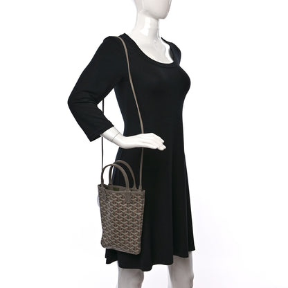 Goyard Goyardine Poitiers Claire Voie Tote Grege Khaki 2 of 10