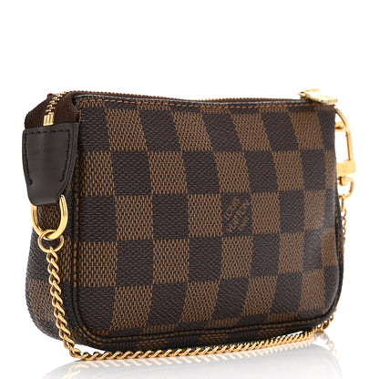 Louis Vuitton Damier Ebene Mini Pochette Accessories 3 of 10
