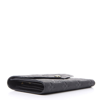 Louis Vuitton Empreinte Compact Curieuse Wallet Black 4 of 7
