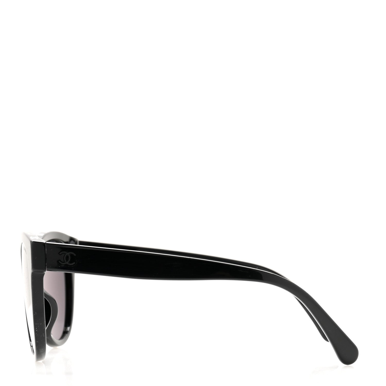 Chanel Acetate CC Butterfly Sunglasses 5414-A Black 3 of 8