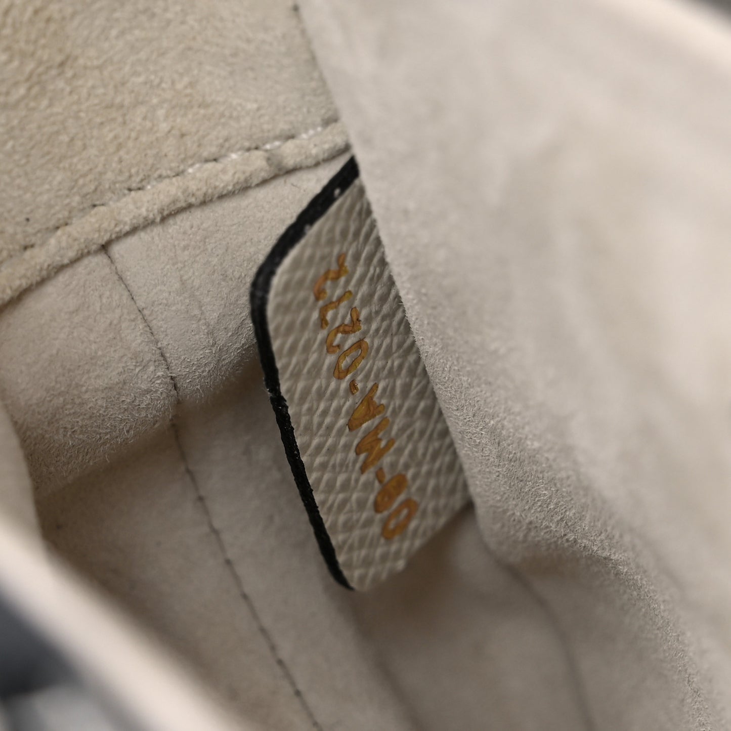 Grained Calfskin Mini Saddle Bag With Strap White