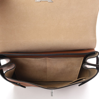 Louis Vuitton Soft Calfskin Lockme Ever Caramel Creme Black 7 of 8
