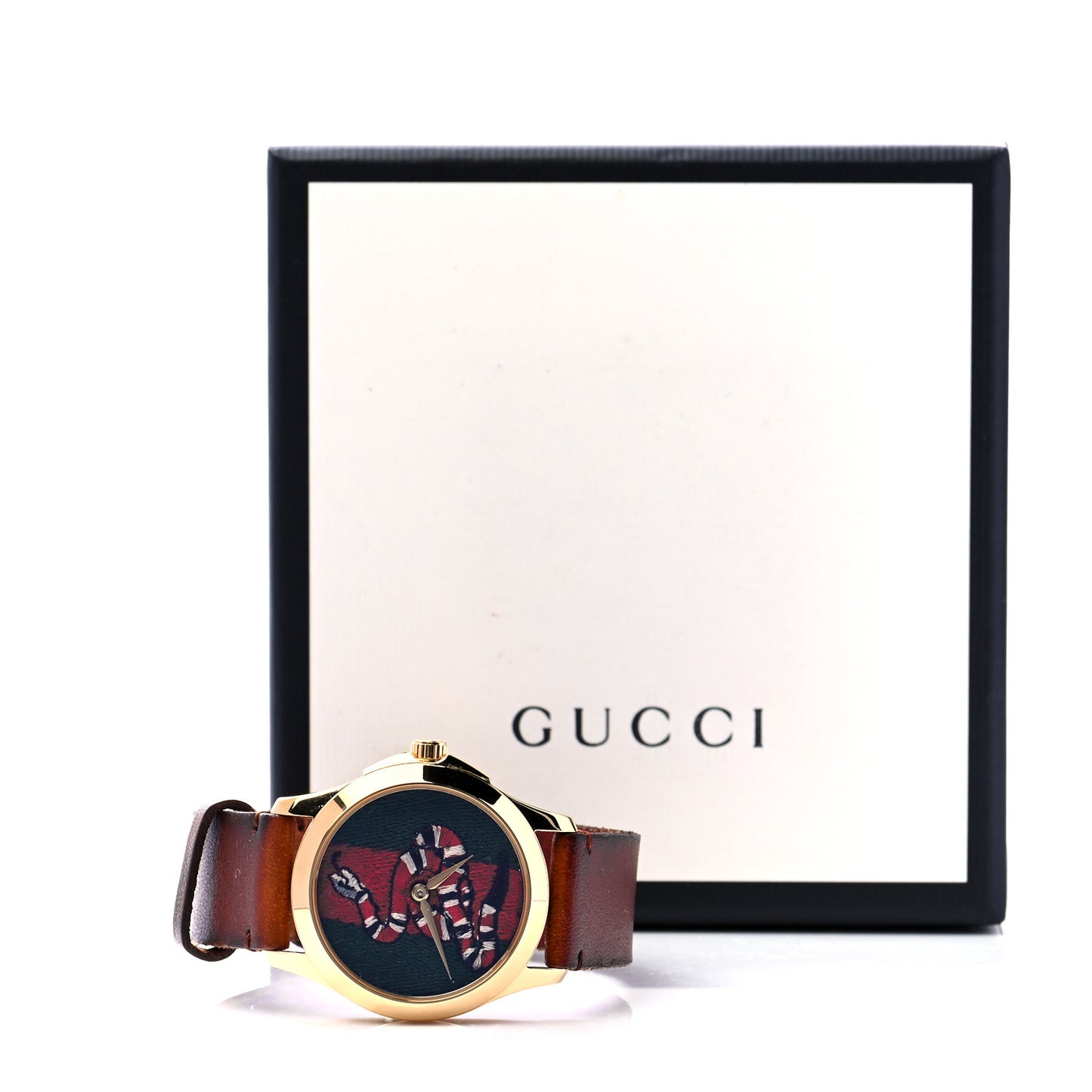 Stainless Steel Calfskin 38mm Le Marche Des Merveilles Snake Quartz Watch