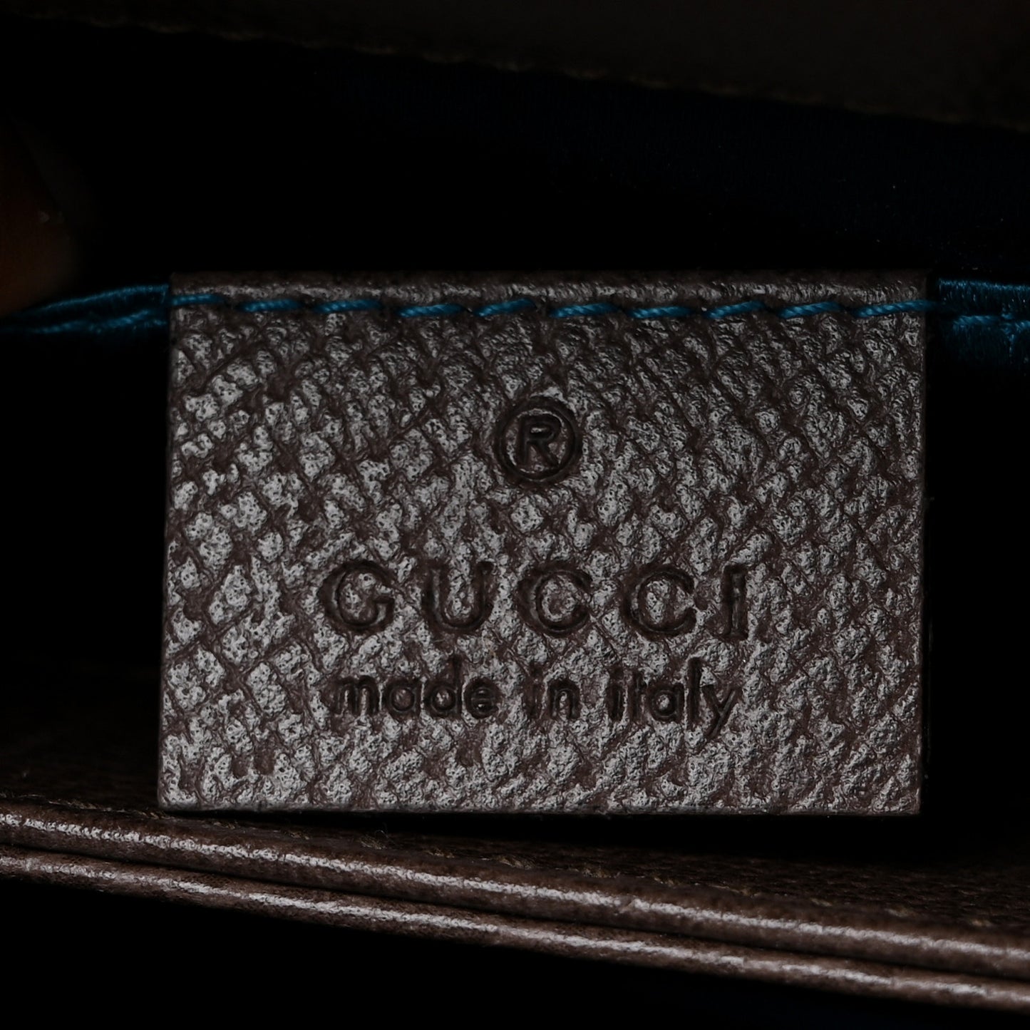 GG Supreme Monogram Web Small Ophidia Chain Shoulder Bag Brown