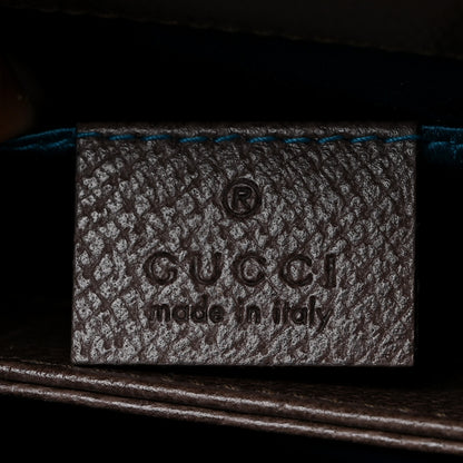 Gucci GG Supreme Monogram Web Small Ophidia Chain Shoulder Bag Brown 6 of 10