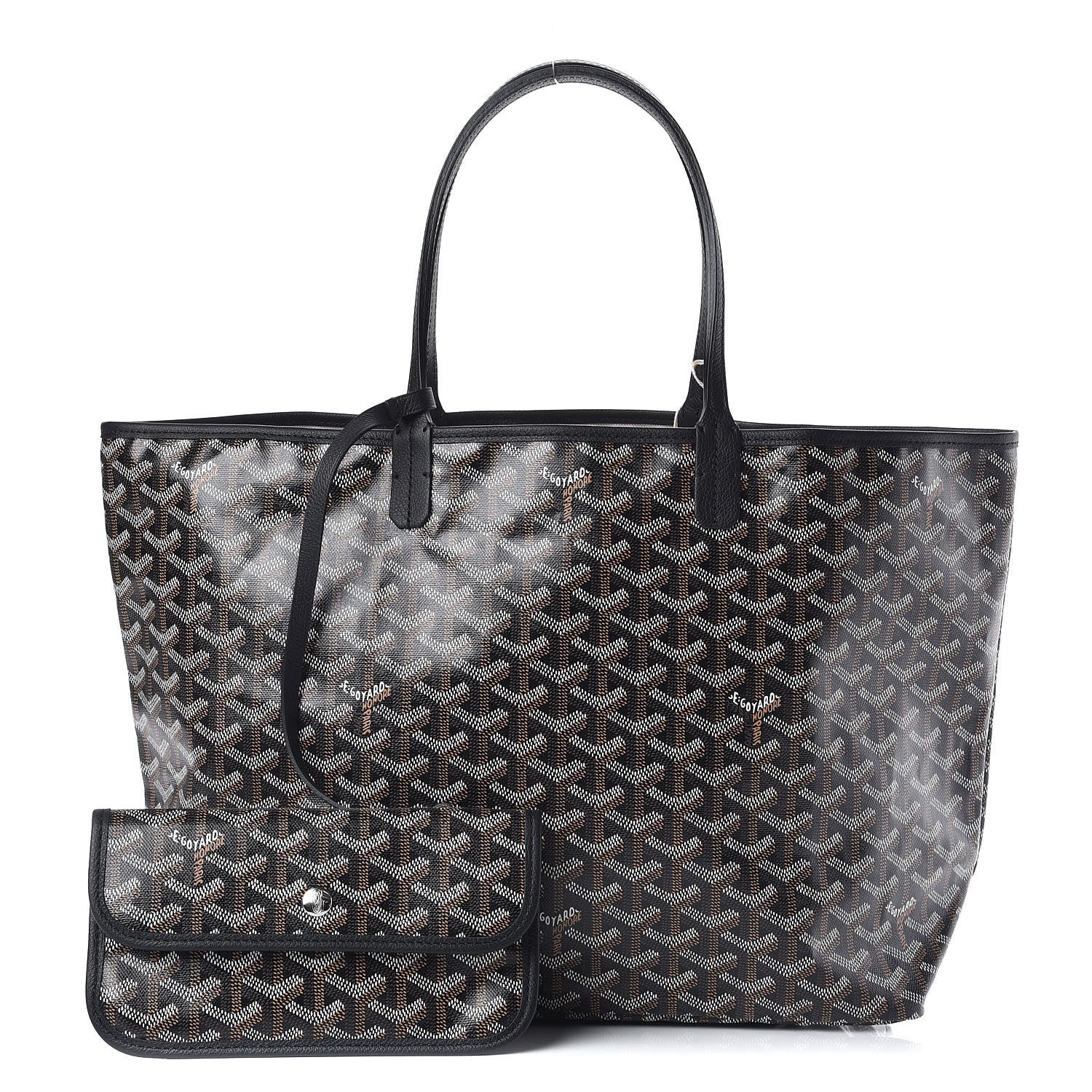 Goyard Goyardine Saint Louis PM Black 1 of 12