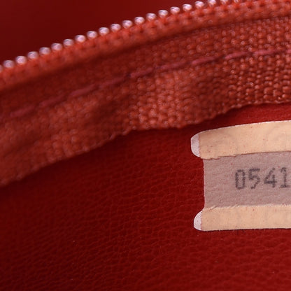 Chanel Lambskin Quilted Shoulder Bag Red 8 of 14