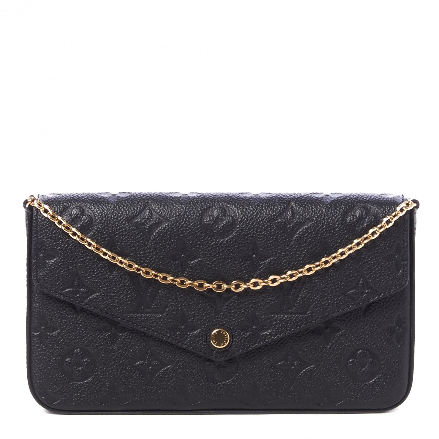 Empreinte Pochette Felicie Chain Wallet Black