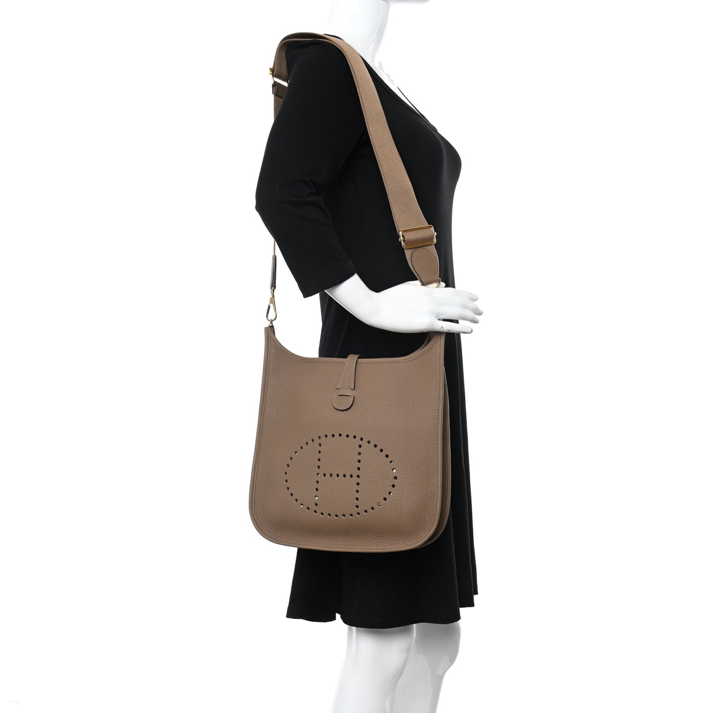 Taurillon Clemence Evelyne III PM Beige De Weimar