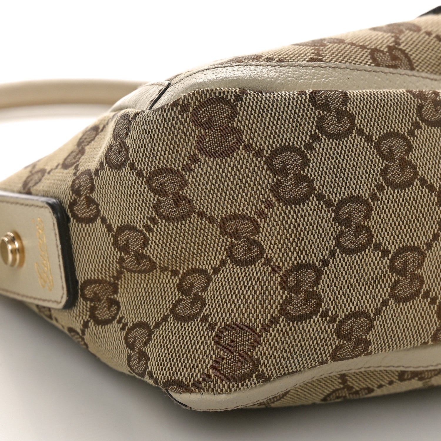 Gucci Monogram D Ring Abbey Pochette Off White 9 of 12