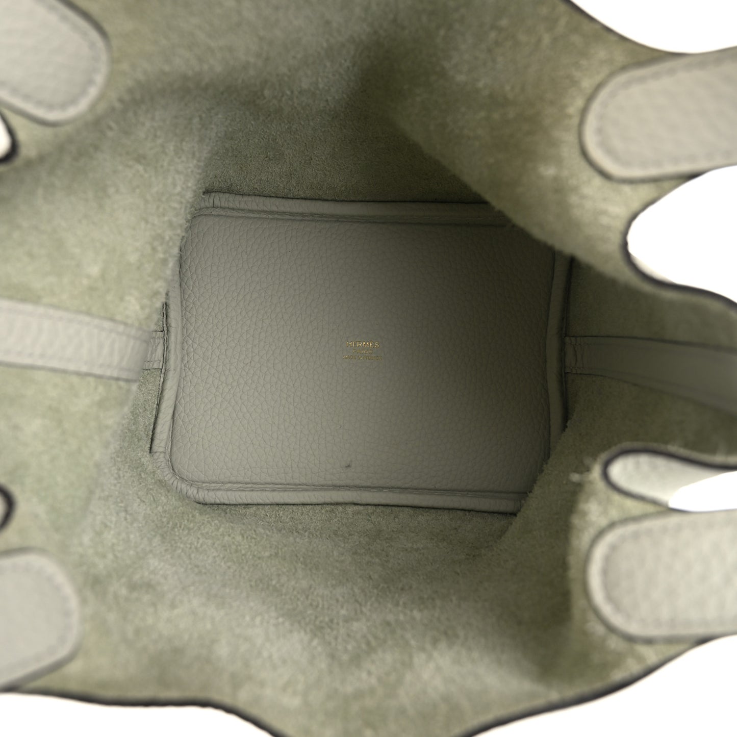 Taurillon Clemence Picotin Lock 18 Gris Neve