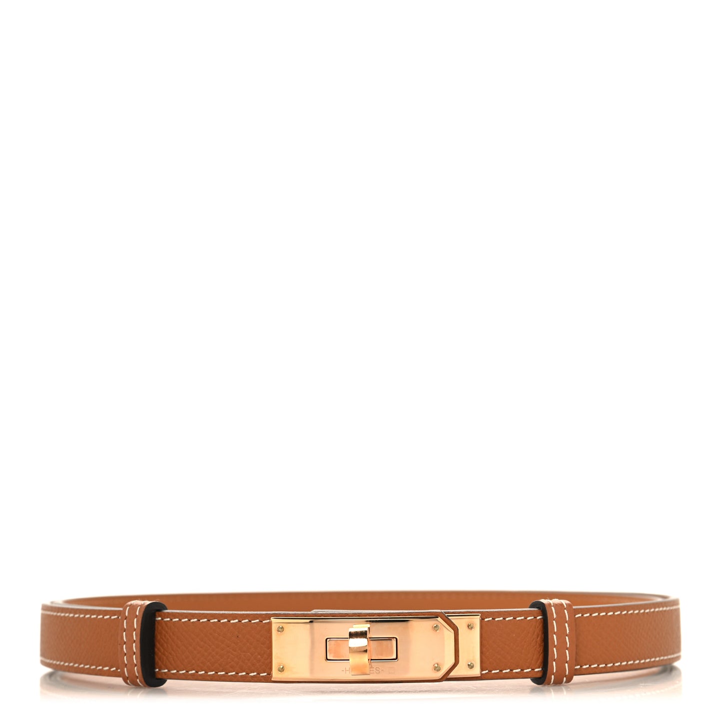 Epsom Kelly Belt Gold
