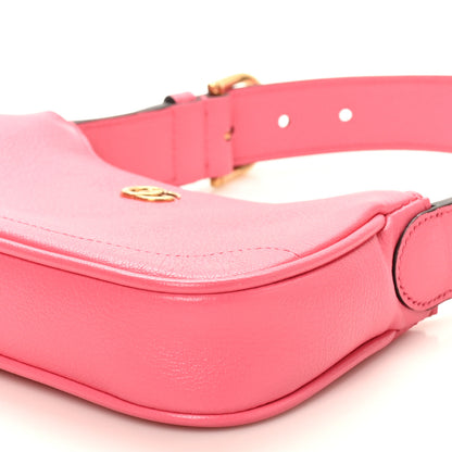 Gucci Goatskin Mini Aphrodite Shoulder Bag Rhodamine Pink 11 of 11