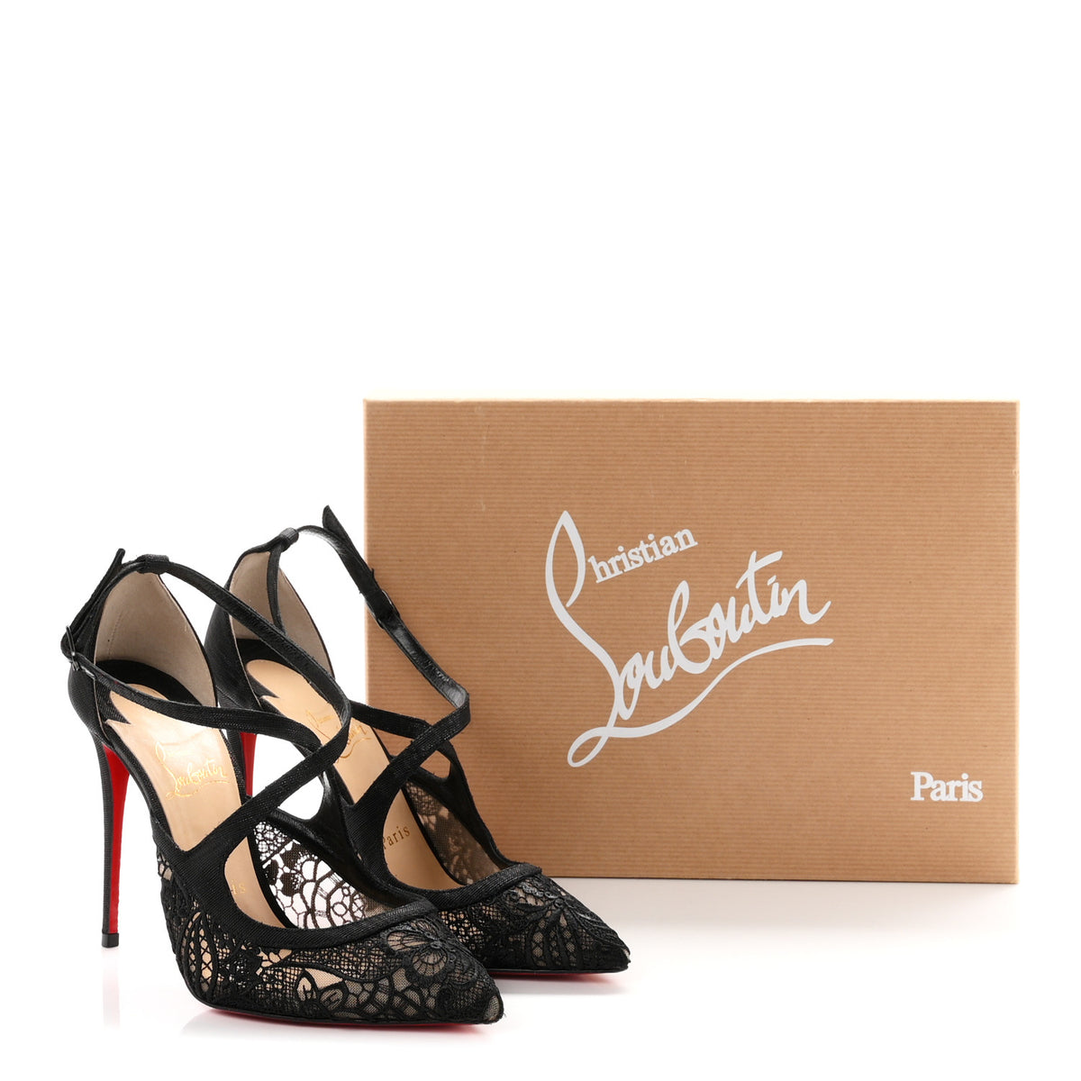 Lace Twistissima 100 Pumps 36.5 Black