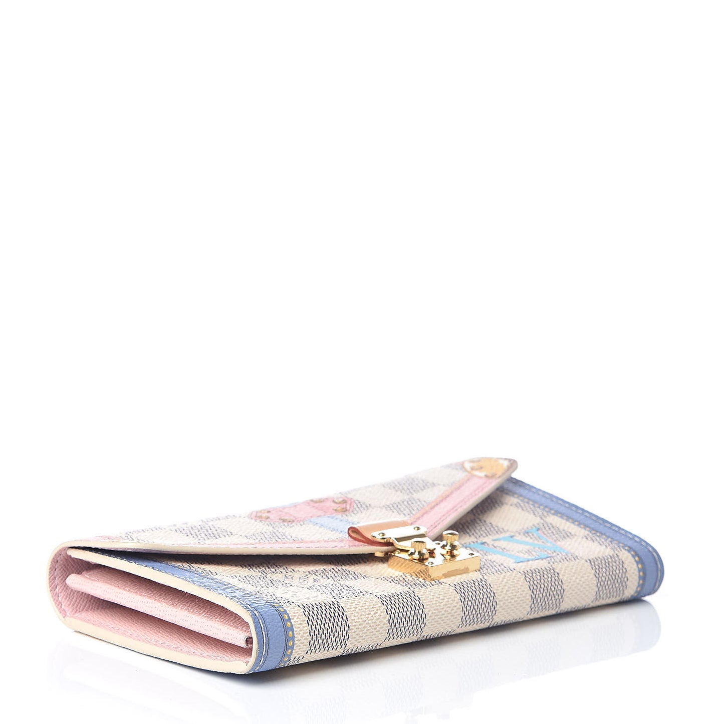 Damier Azur Summer Trunks Sarah Wallet NM