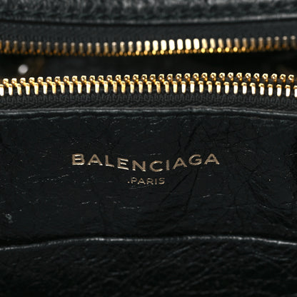 Balenciaga Agneau S Blanket Square Tote Black 6 of 9