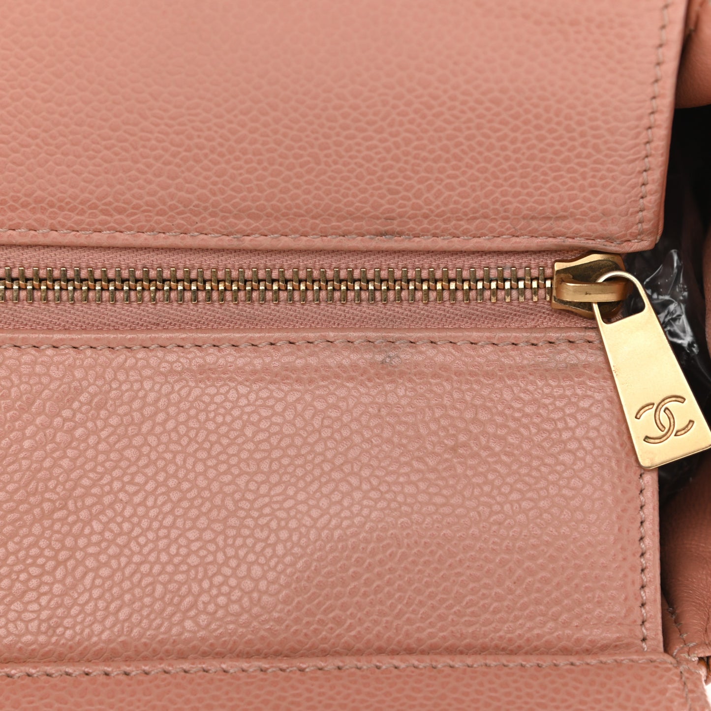 Caviar Quilted Grand Timeless Tote GTT Pink