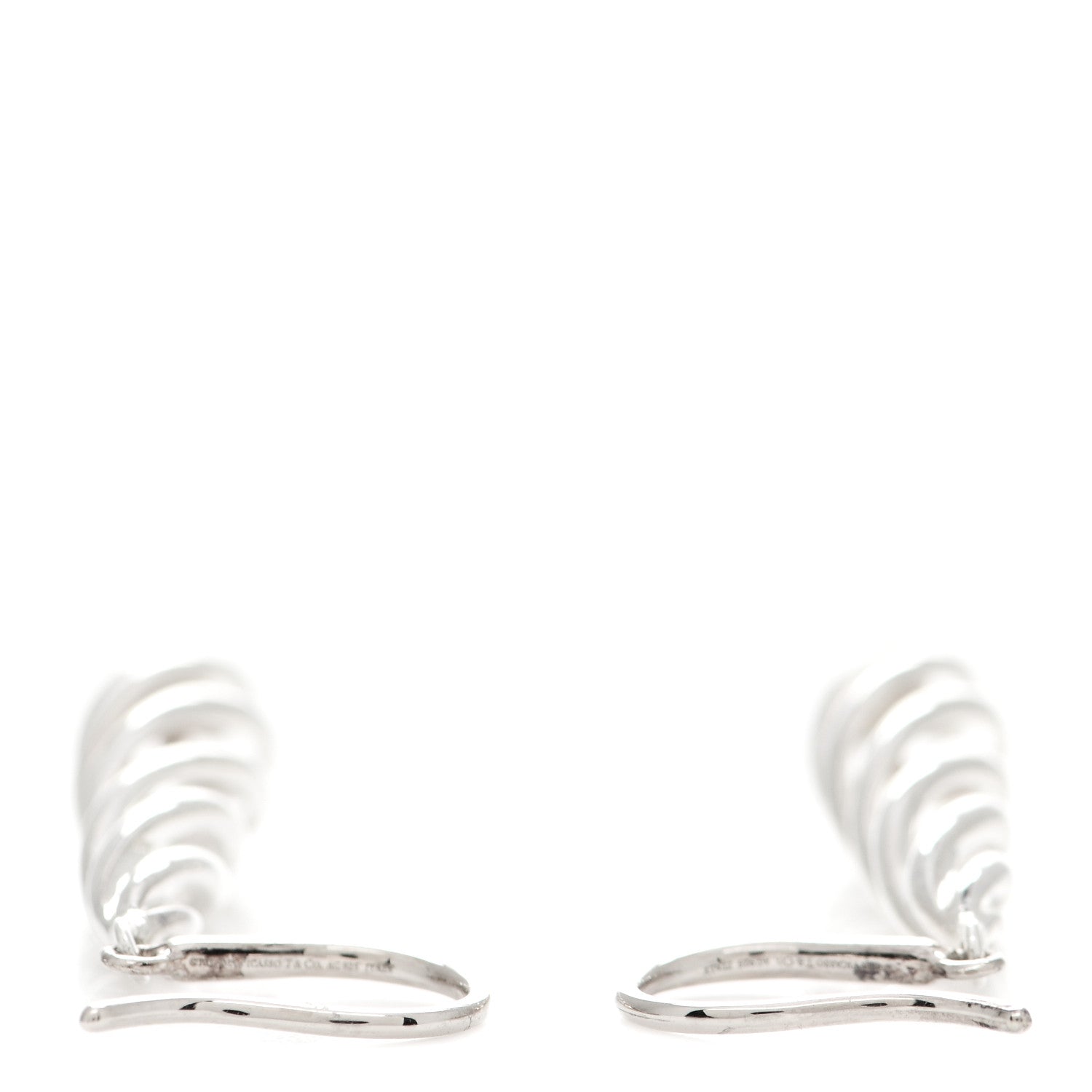 Tiffany Sterling Silver Paloma Picasso Venezia Luce Earrings 3 of 5
