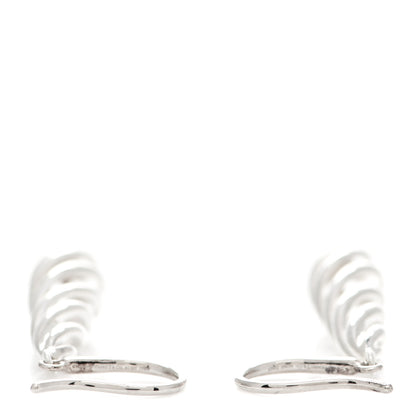 Tiffany Sterling Silver Paloma Picasso Venezia Luce Earrings 3 of 5