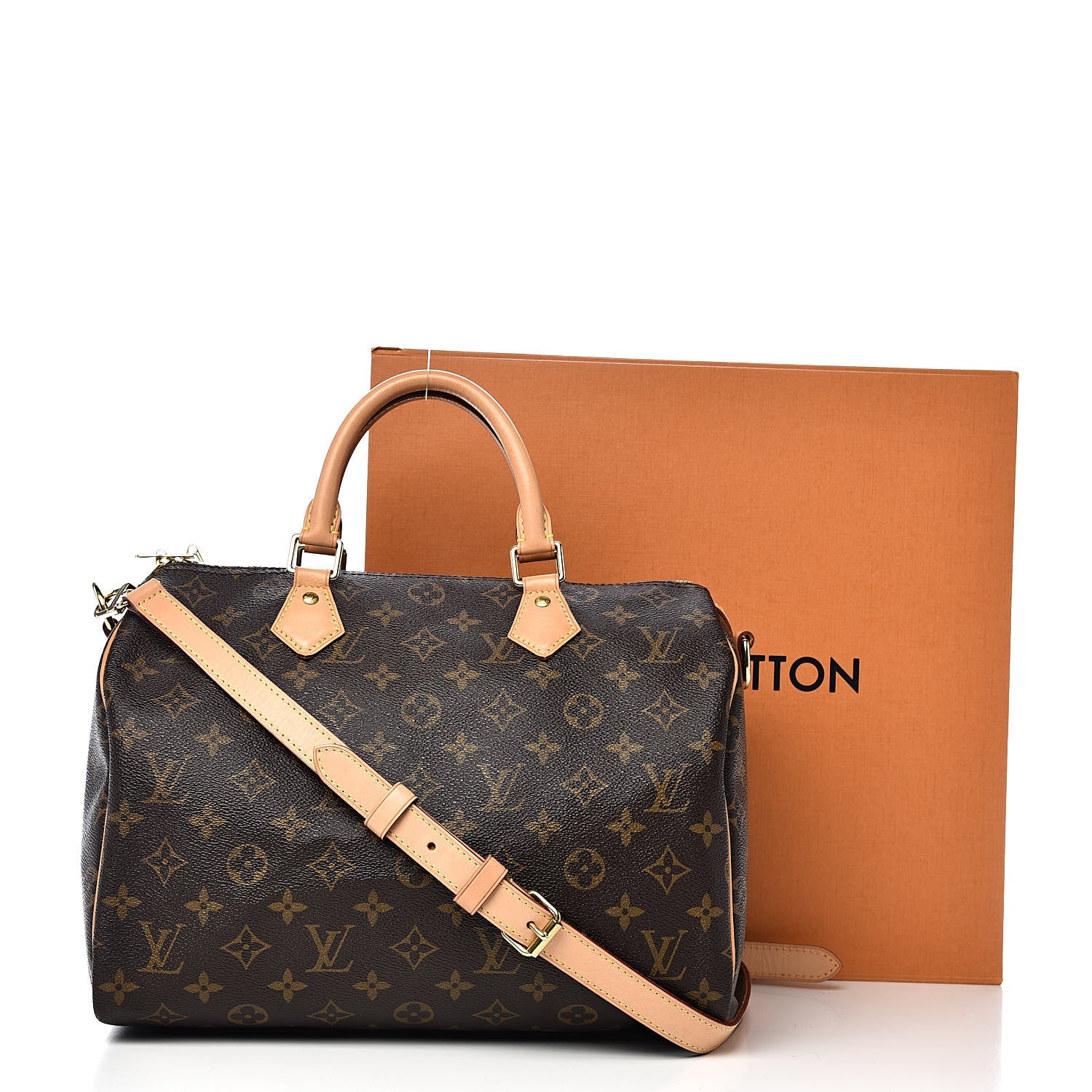 Louis Vuitton Monogram Speedy Bandouliere 30 12 of 12