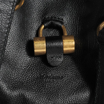 Saint Laurent Leather Large Muse Black 5 of 10