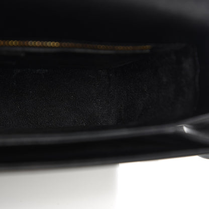 Saint Laurent Smooth Calfskin Medium Classic Monogram Universite Bag Black 20 of 20