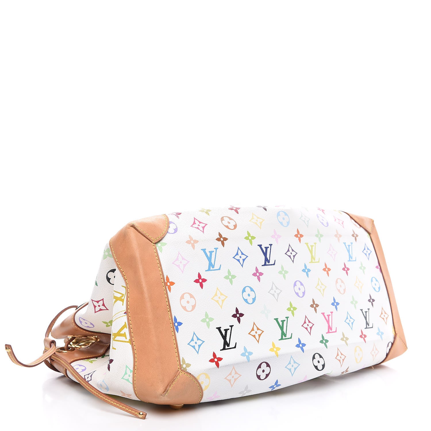 Louis Vuitton Monogram Multicolor Ursula White 3 of 14