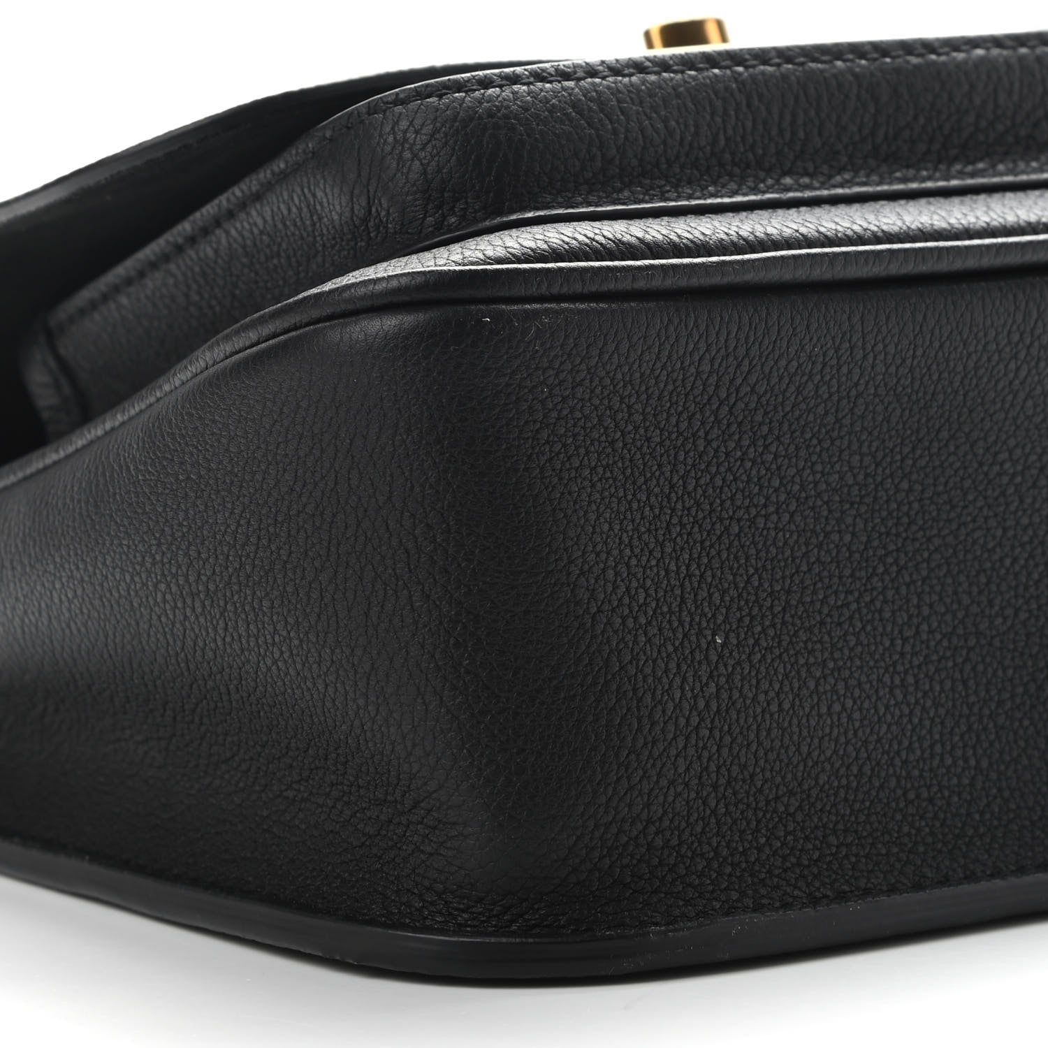 Louis Vuitton Grained Calfskin Lockme Chain Bag Black 9 of 11