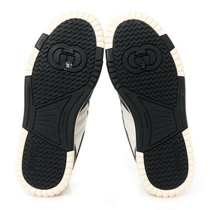Gucci Calfskin Womens Re-Web Sneakers 36 Black White 6 of 11