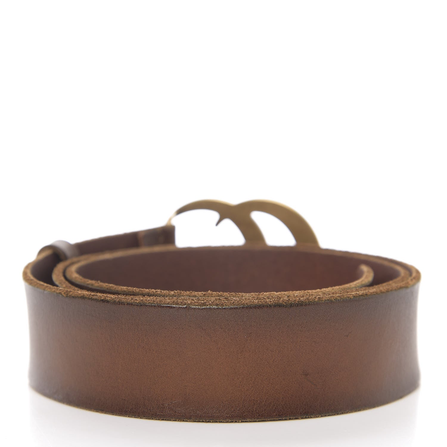 Gucci Faded Calfskin Double G 40mm Belt 100 40 Cuir 2 of 5