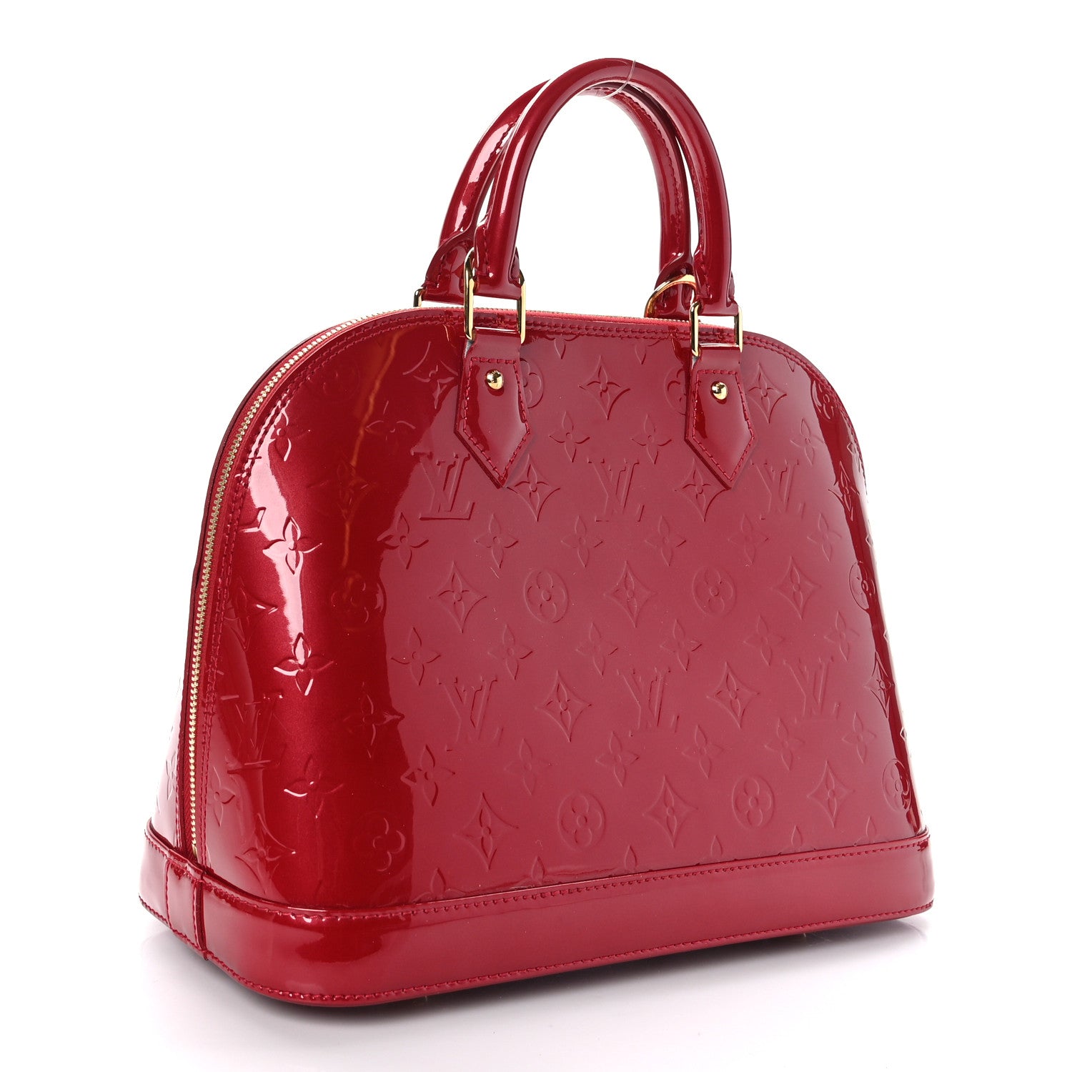 Louis Vuitton Vernis Alma PM Pomme D'Amour 3 of 8