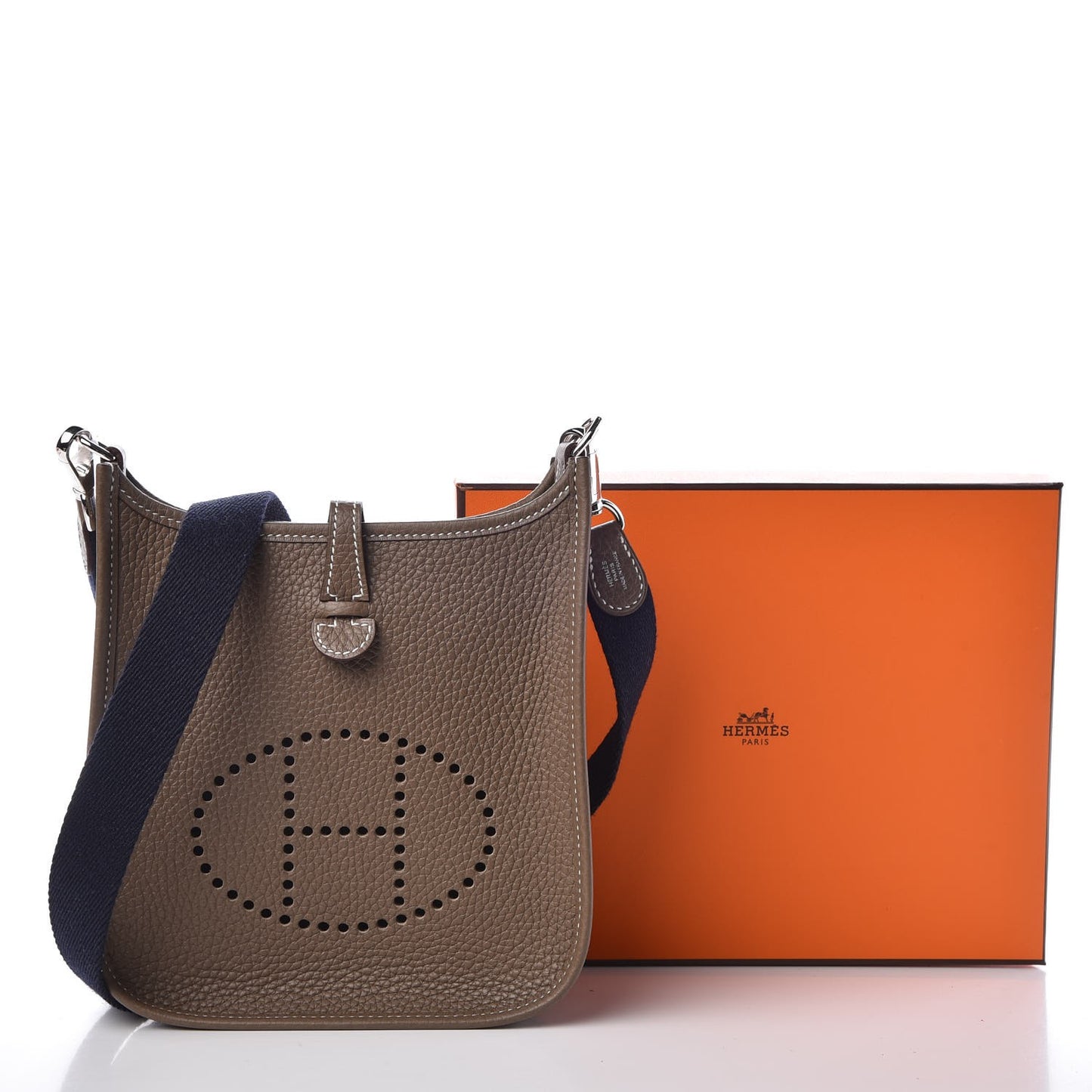 Taurillon Clemence Amazone Evelyne TPM Etoupe Bleu Indigo