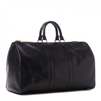Louis Vuitton Epi Keepall 45 Black 2 of 9